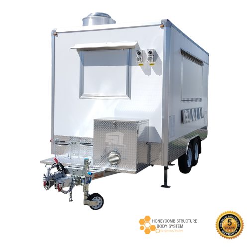 Big Box Food Trailer 4m - Rooftop Exhaust Fan